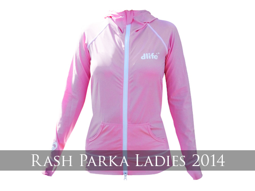ラッシュパーカー2014（女性用ラッシュガード長袖）