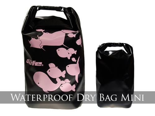 ウォータープルーフ防水ドライバッグminiサイズ