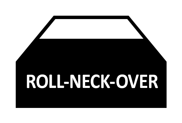 ロールネックオーバー